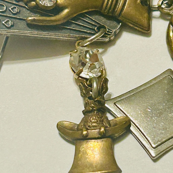 Mary Demarco Whimsical Good luck Brooch Cards Heart Dice - Picture 9 of 9